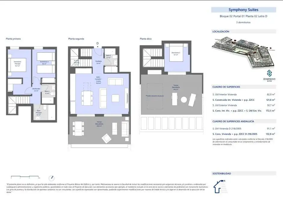 Einfamilien-Reihenhaus zum Verkauf in Estepona mit Klimaanlage, Heizung und Privatgarten