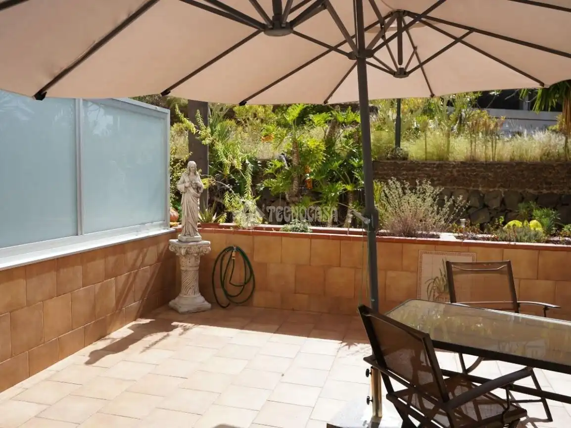 Terraza de Piso de alquiler en Puerto de la Cruz con Terraza y Amueblado