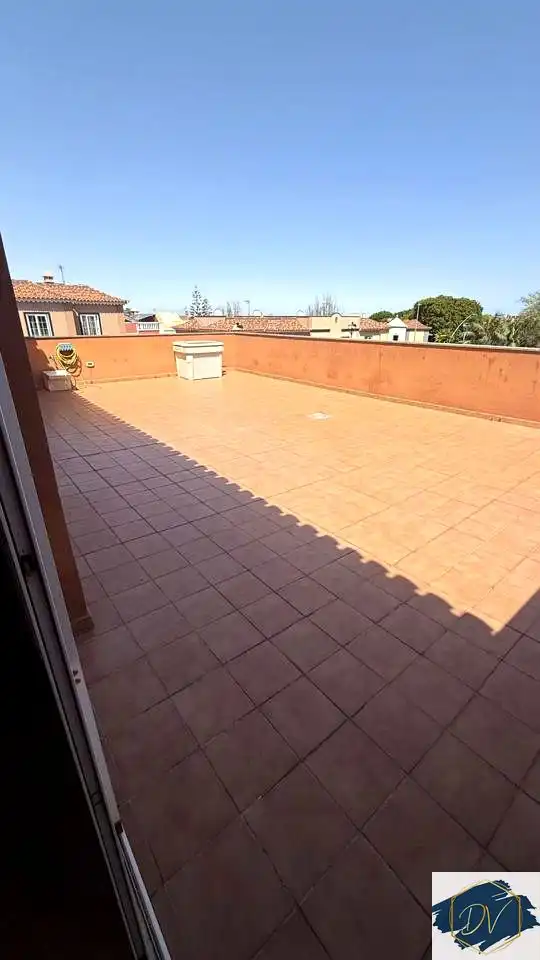 Terraza de Ático de alquiler en San Cristóbal de la Laguna con Terraza y Amueblado