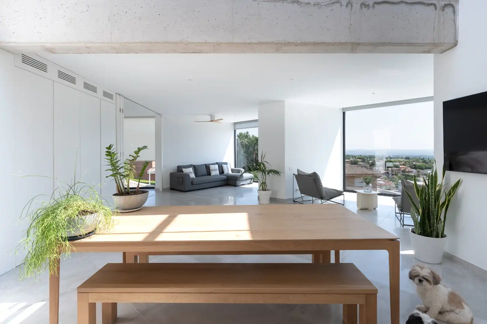 Sala de estar de Casa o chalet en venta en Castellvell del Camp con Aire acondicionado, Jardín privado y Terraza