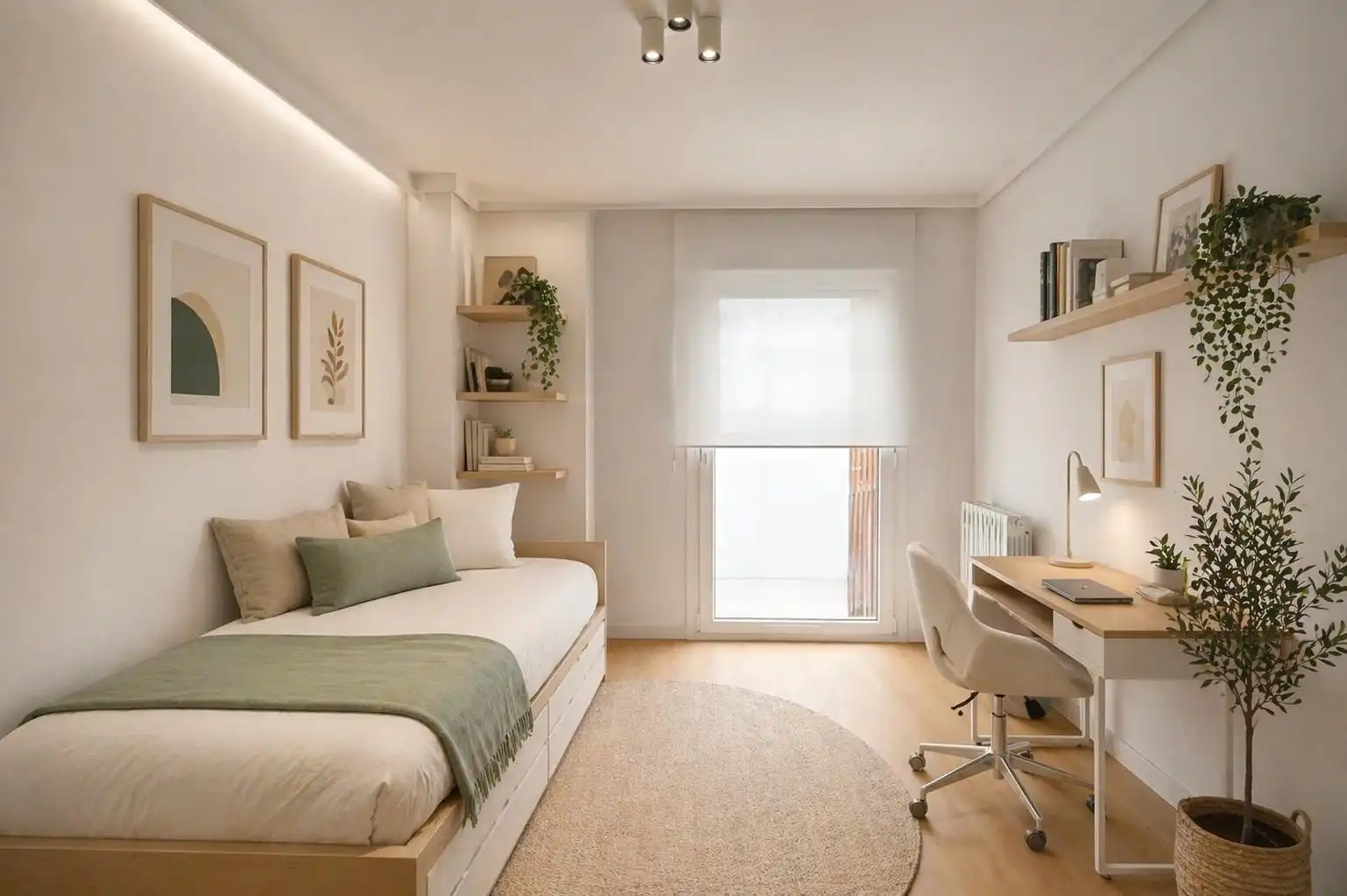 Schlafzimmer von Wohnung zum Verkauf in Erandio mit Heizung und Abstellraum