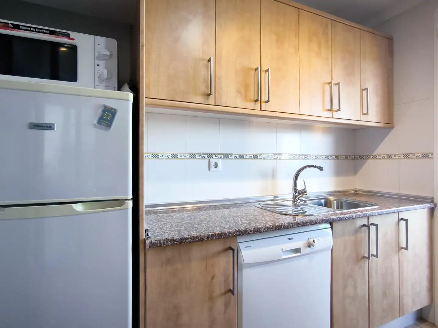 Cocina de Apartamento en venta en Ayamonte con Terraza, Amueblado y Piscina comunitaria