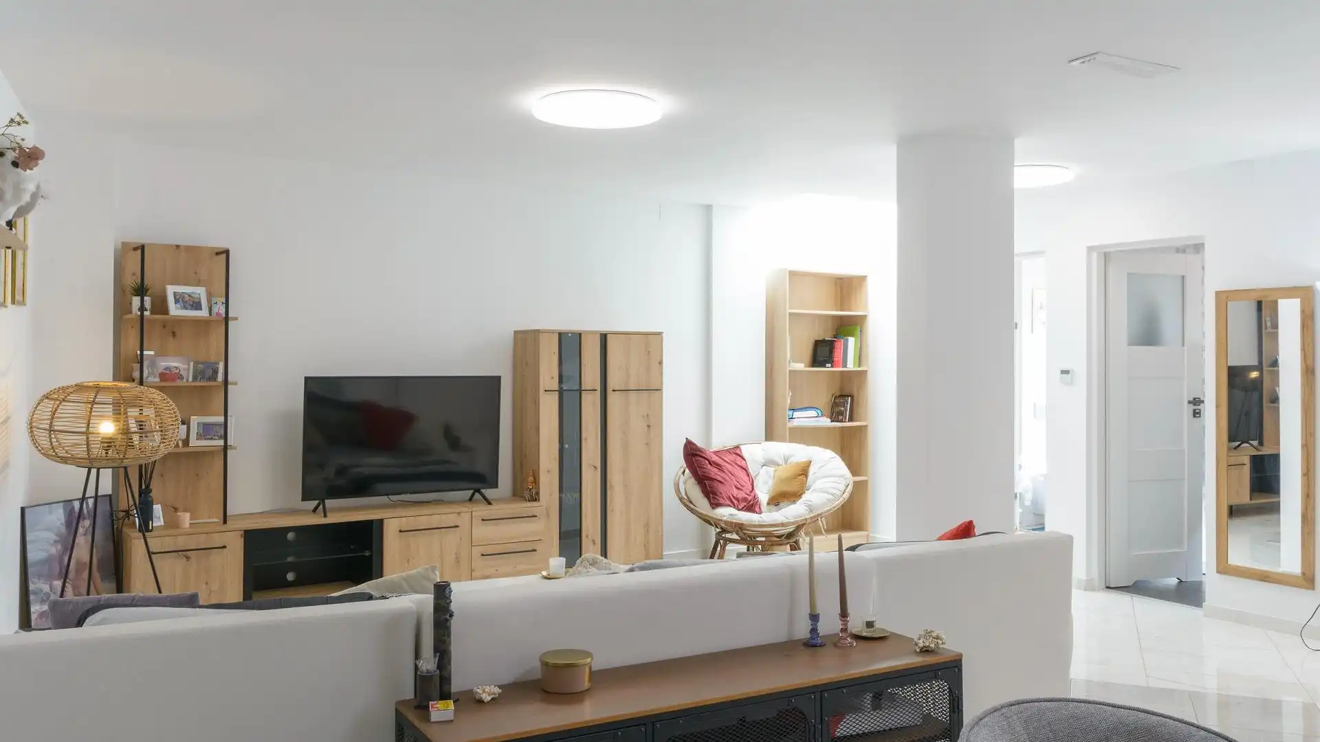 Living room of Flat for sale in Gandia  with Air Conditioner, Terrace and Storage room