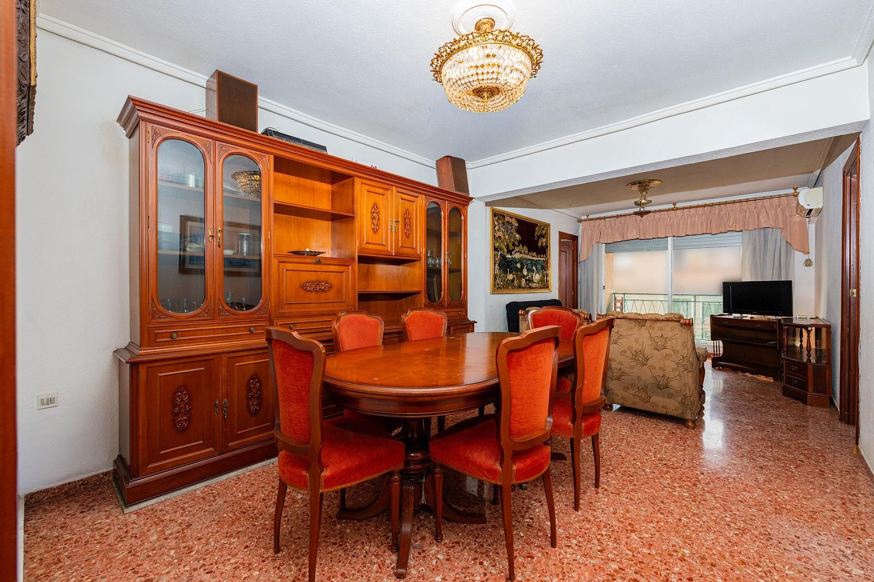 Comedor de Piso en venta en  Valencia Capital con Balcón