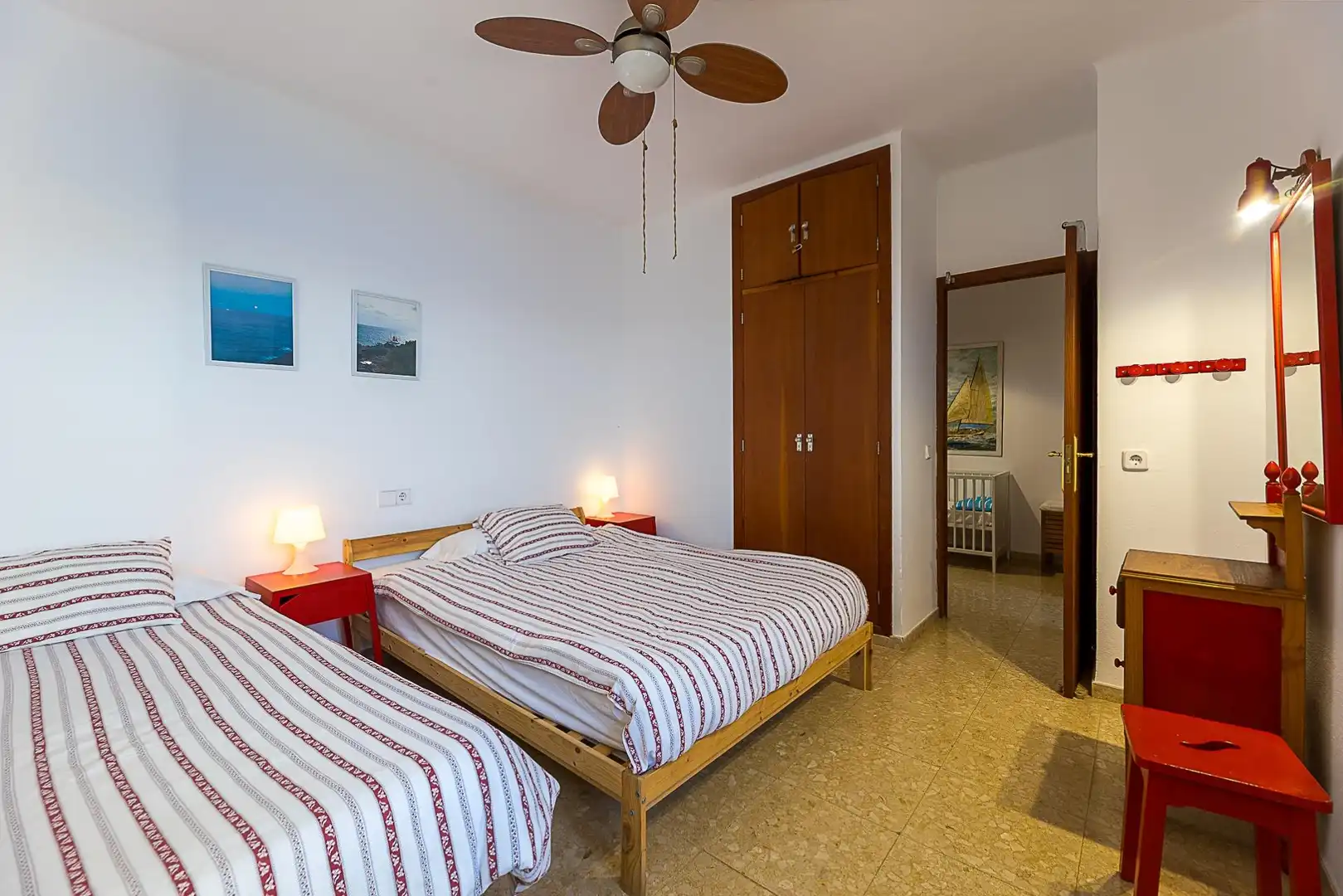 Dormitori de Casa adosada en venda en Santanyí amb Jardí privat, Terrassa i Traster
