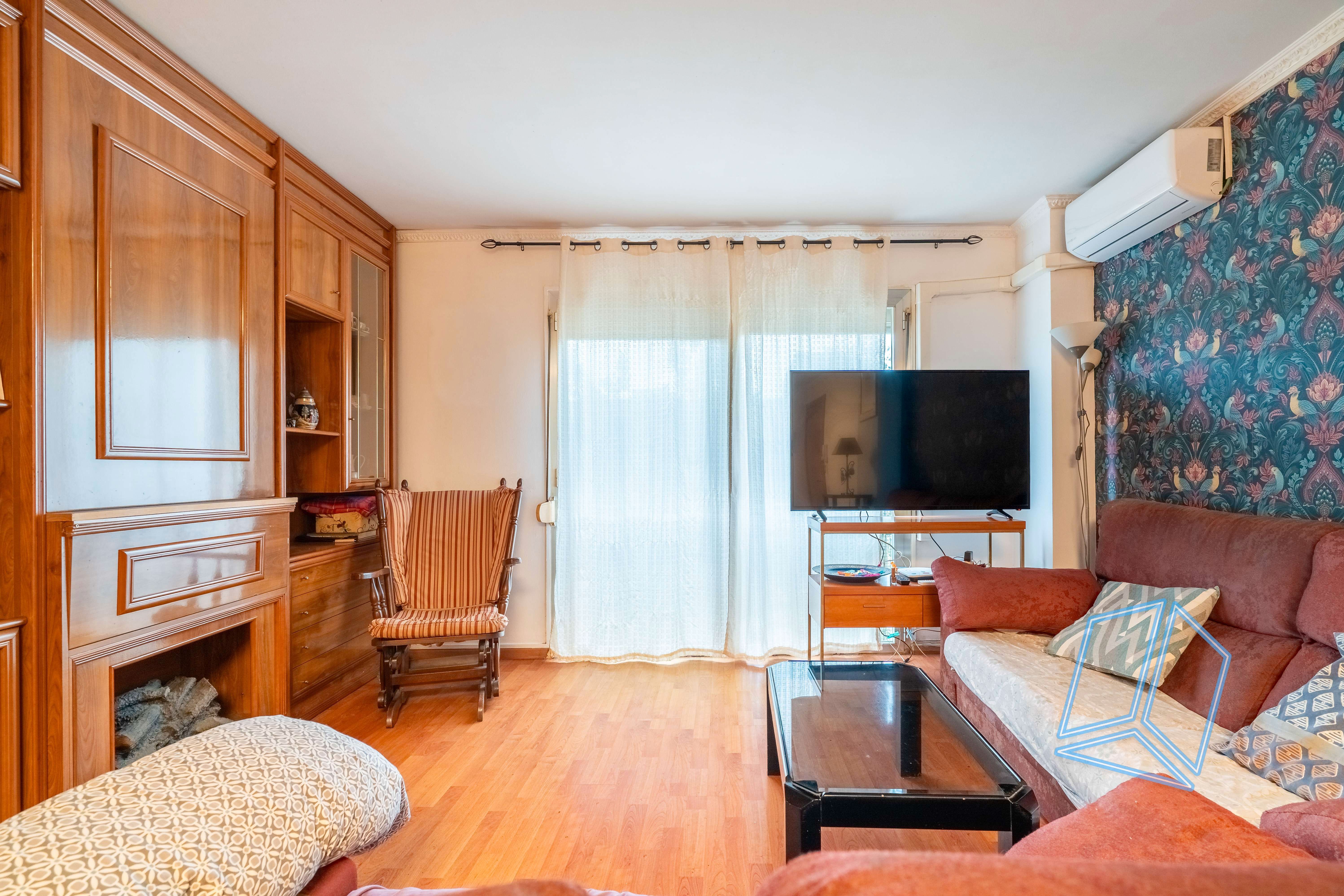 Sala d'estar de Pis en venda en  Barcelona Capital amb Calefacció