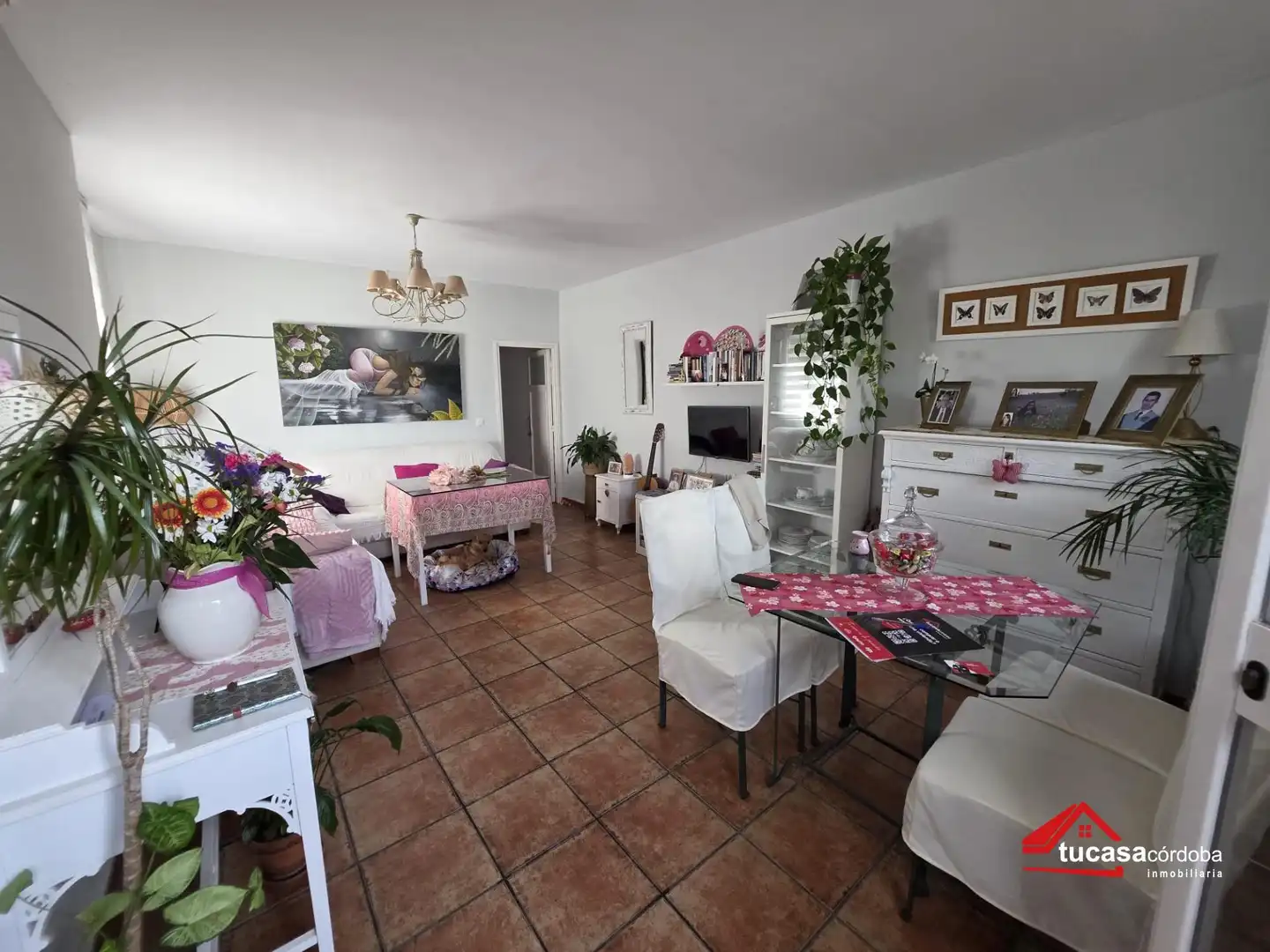 Sala d'estar de Àtic en venda en  Córdoba Capital amb Aire condicionat i Terrassa