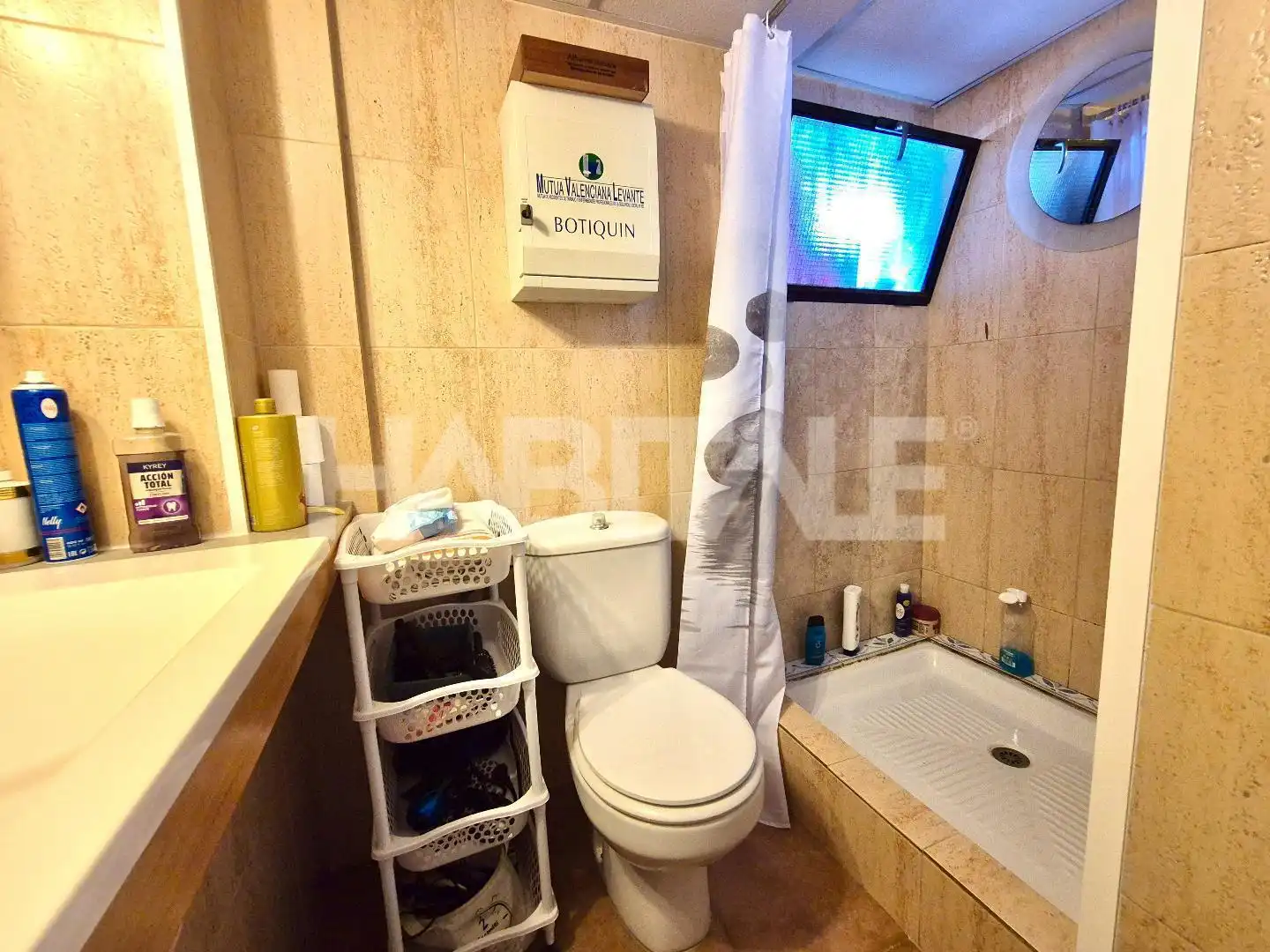 Bathroom of Houses for sale in Alborache  with Terrace, Storage room and Swimming Pool