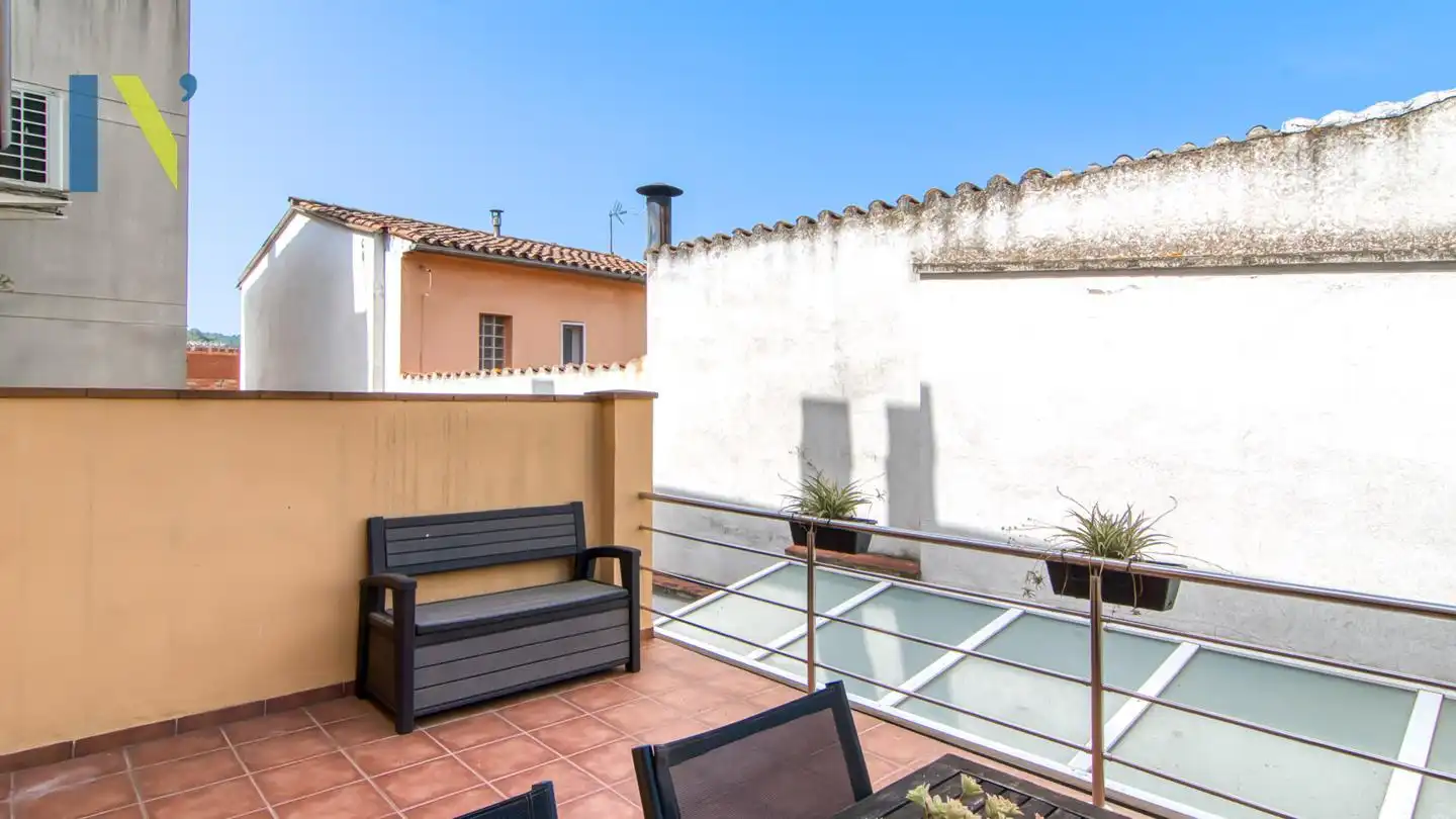 Terrassa de Casa o xalet en venda en Bescanó amb Aire condicionat i Terrassa