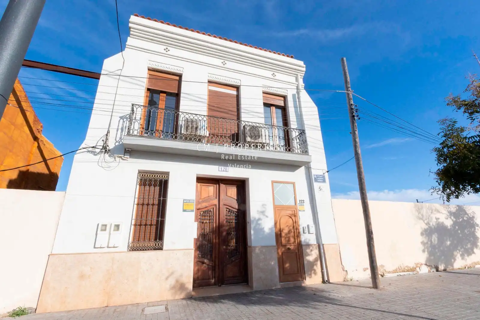 Außenansicht von Haus oder Chalet zur Miete in Valencia mit Klimaanlage, Heizung und Terrasse