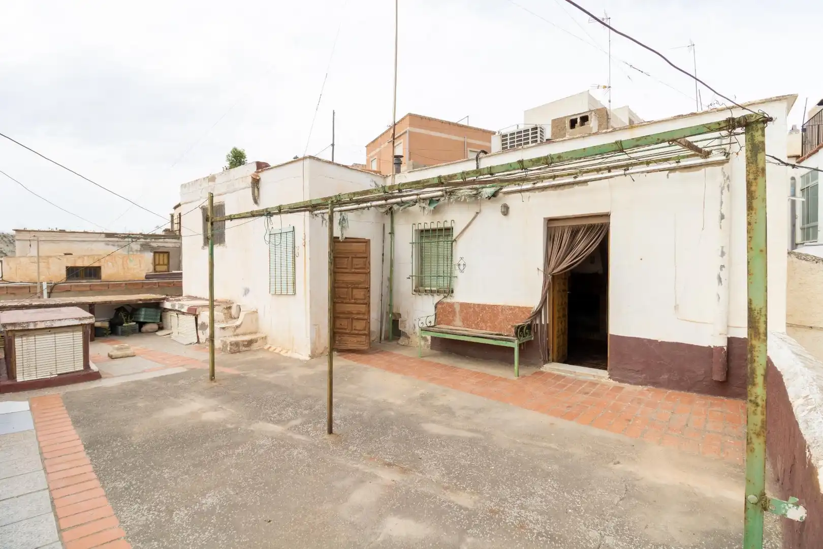 Exterior view of Houses for sale in Alhabia  with Terrace, Storage room and Furnished