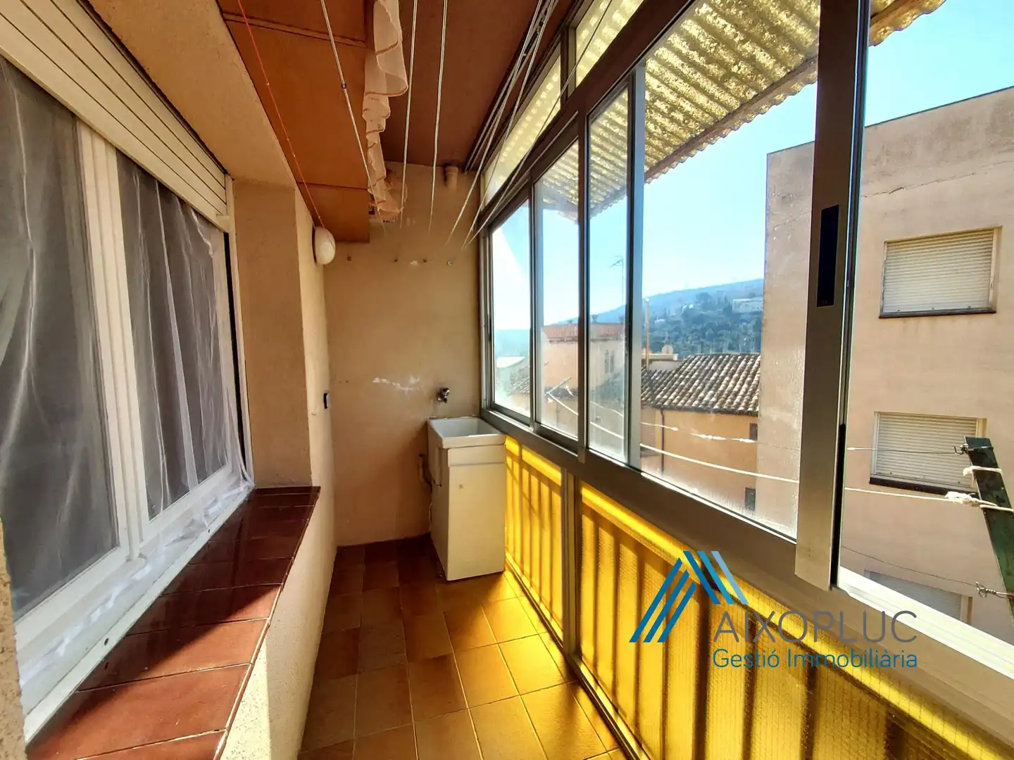 Terrasse von Wohnung zur Miete in Sant Martí Sarroca
