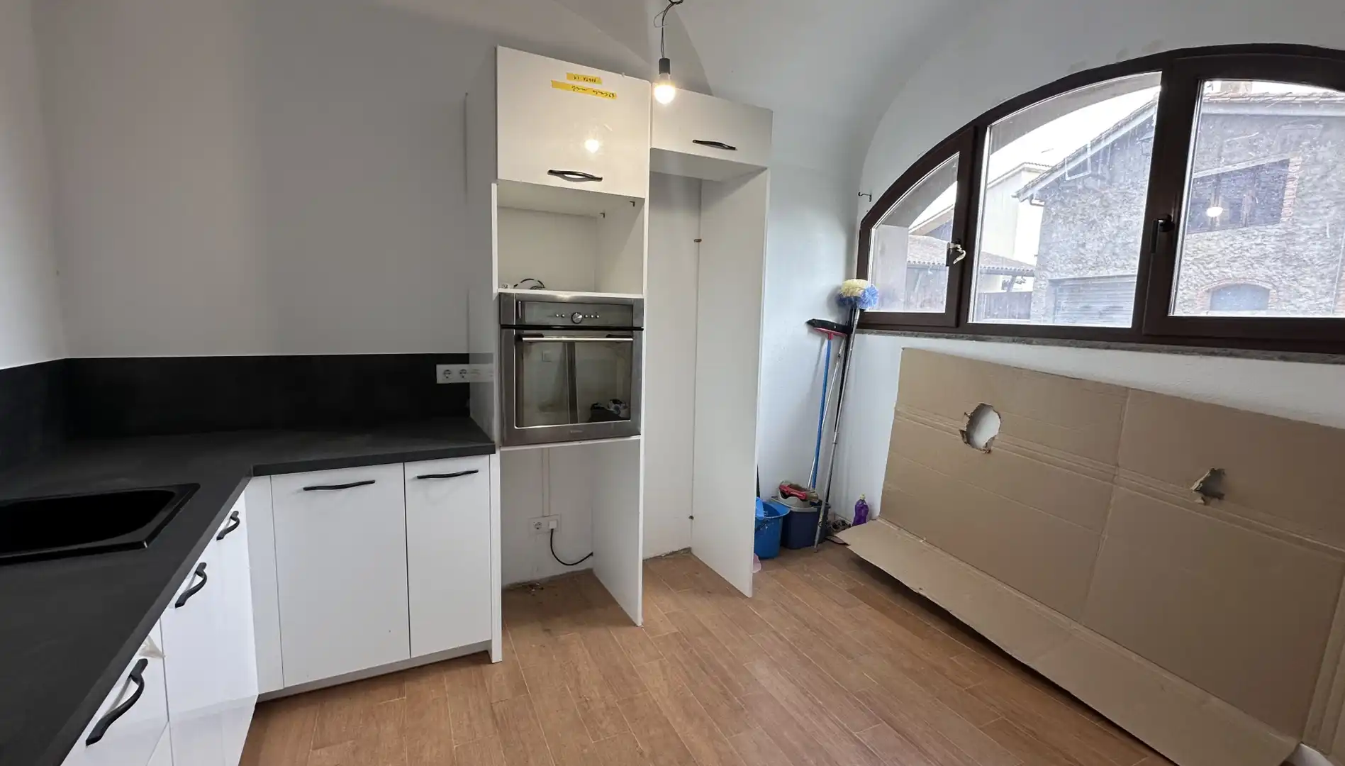 Kitchen of Houses for sale in La Vall de Bianya  with Heating, Private garden and Parquet flooring