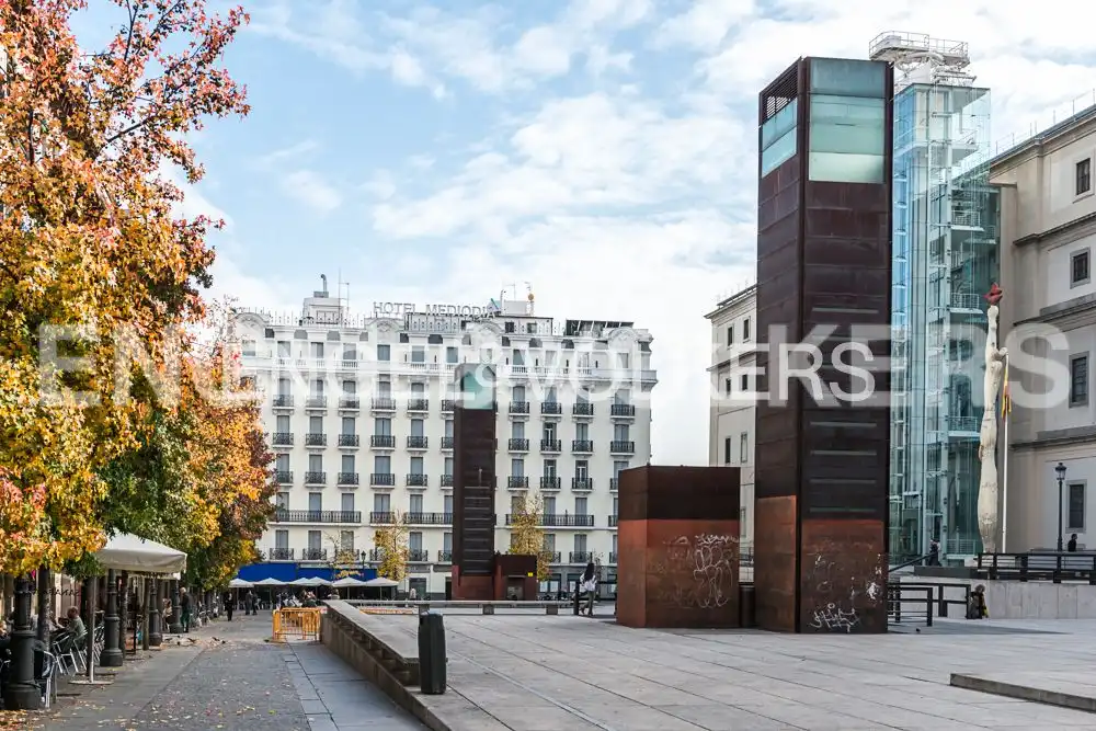 Exterior view of Flat for rent in Madrid  with Air Conditioner, Heating and Terrace