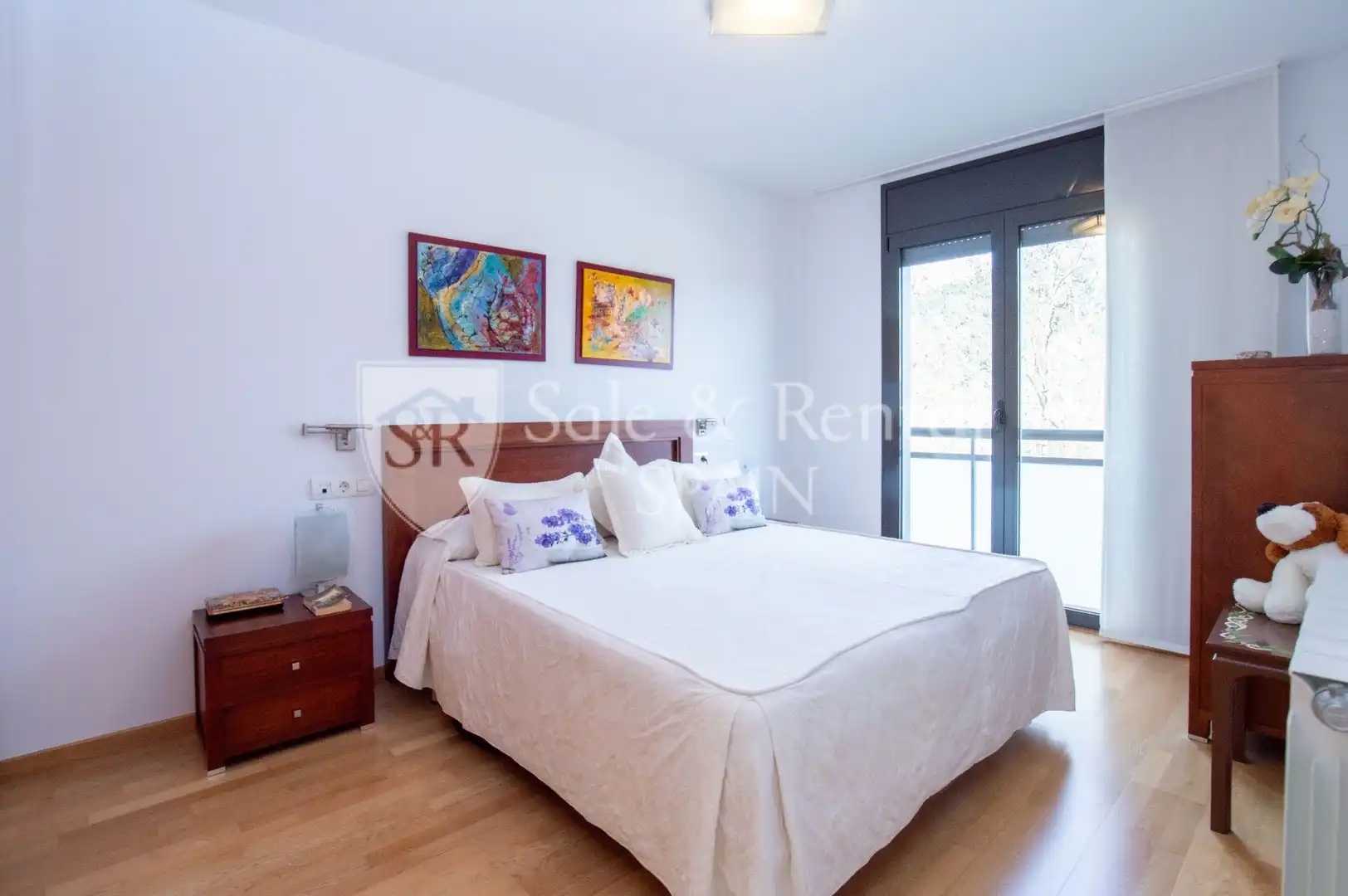 Schlafzimmer von Wohnung zum Verkauf in Tossa de Mar mit Klimaanlage, Heizung und Terrasse