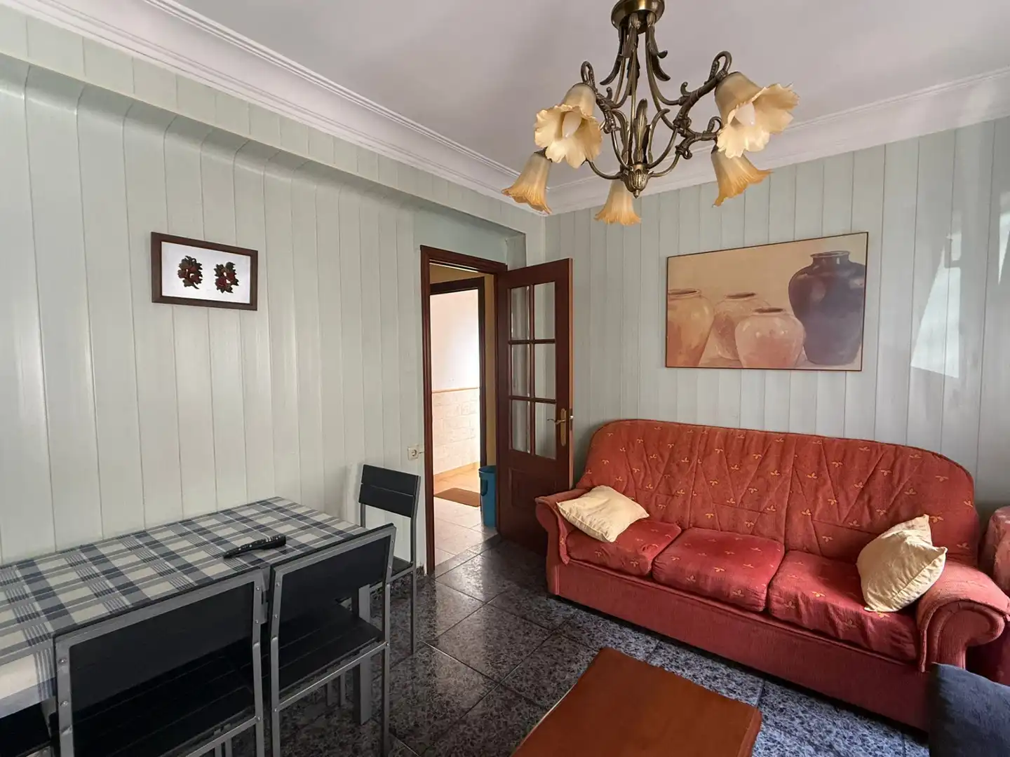 Sala de estar de Piso de alquiler en Ferrol con Amueblado