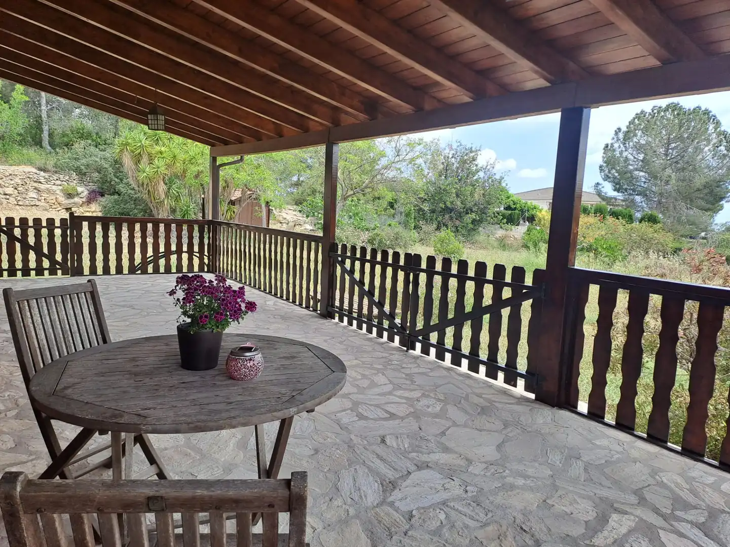 Terraza de Casa o chalet en venta en Montserrat con Jardín privado, Parquet y Terraza