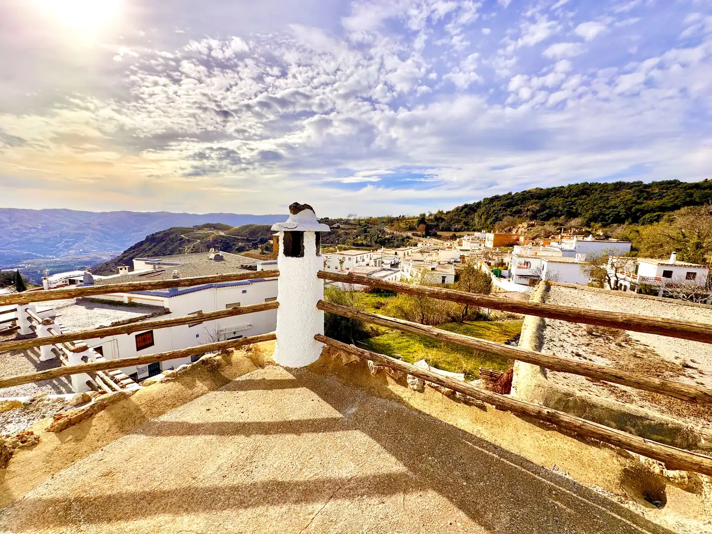 Exterior view of Buildings for sale in Juviles  with Alarm