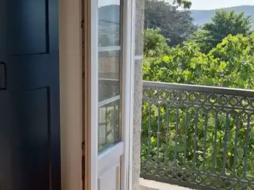 Terrasse von Country house zur Miete in Muxía mit Privatgarten, Möbliert und Balkon
