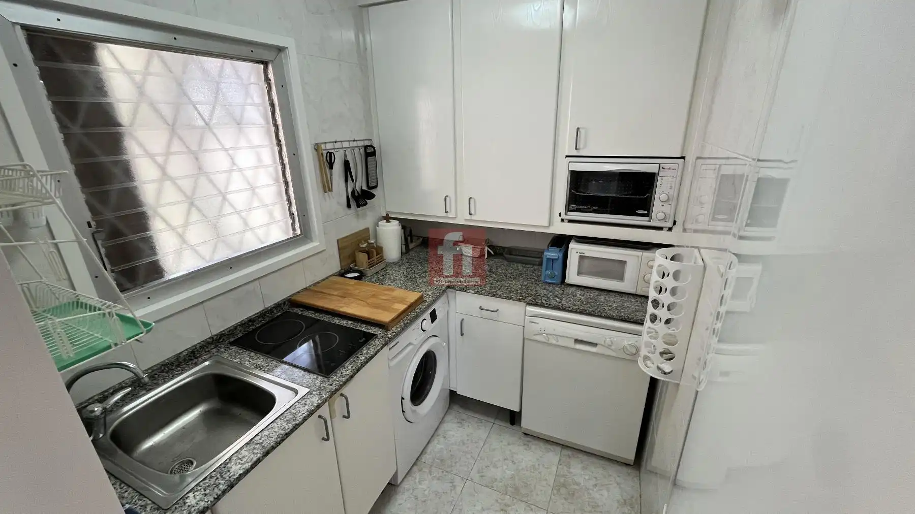 Cocina de Piso de alquiler en El Vendrell con Terraza y Amueblado