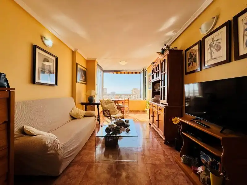 Sala d'estar de Apartament en venda en Torrevieja amb Terrassa, Piscina i Moblat