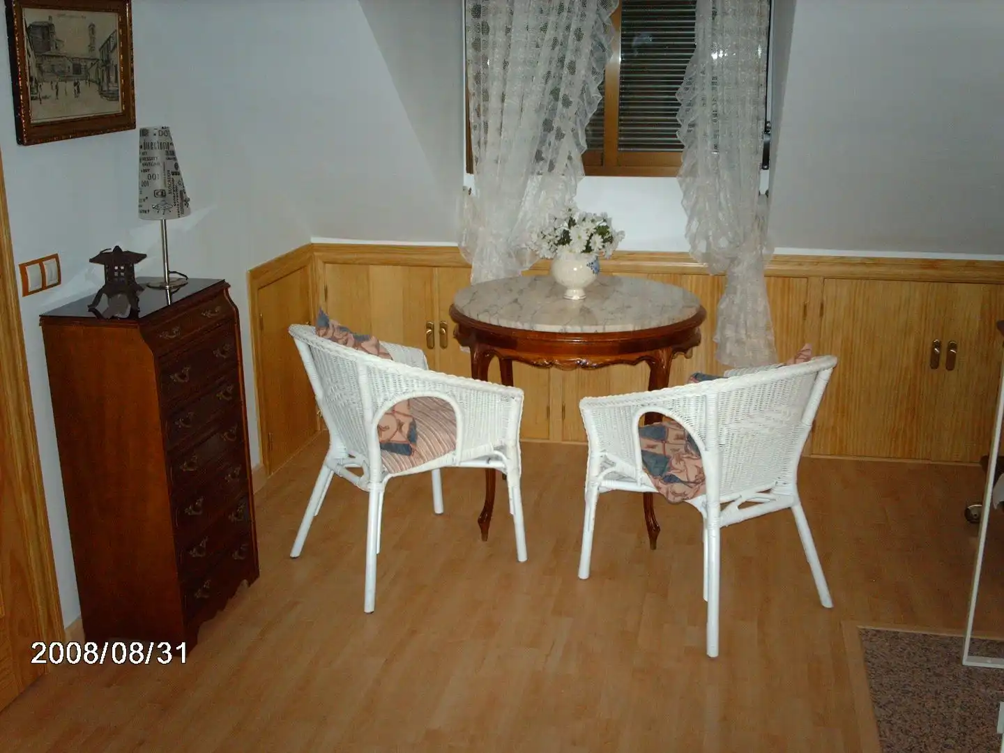 Dining room of Flat for rent in Linares  with Air Conditioner, Heating and Parquet flooring