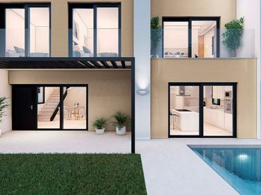 Casa amb piscina en venda a Calle Sierra Aitana 17
