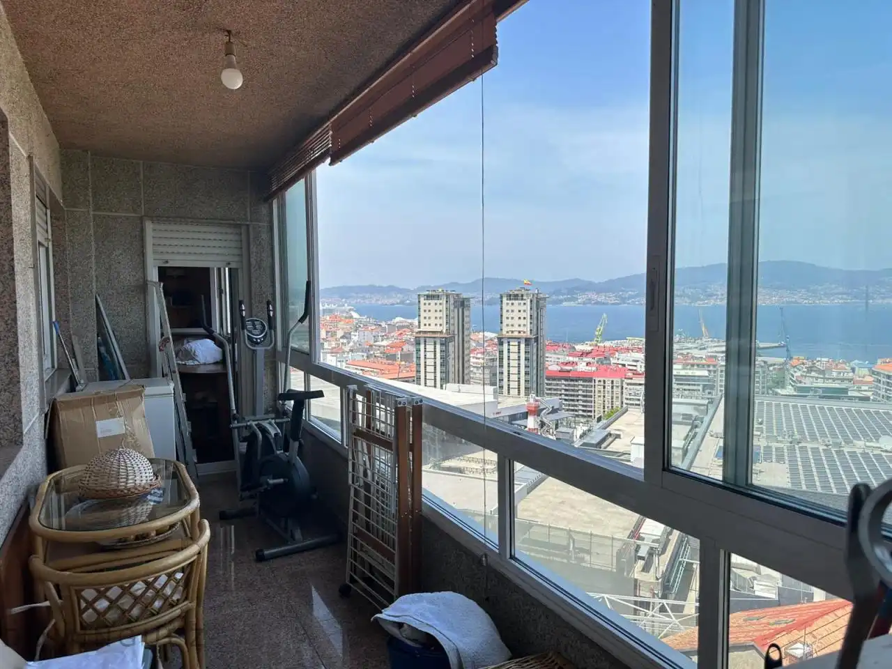 Balcony of Flat for sale in Vigo   with Heating, Parquet flooring and Terrace