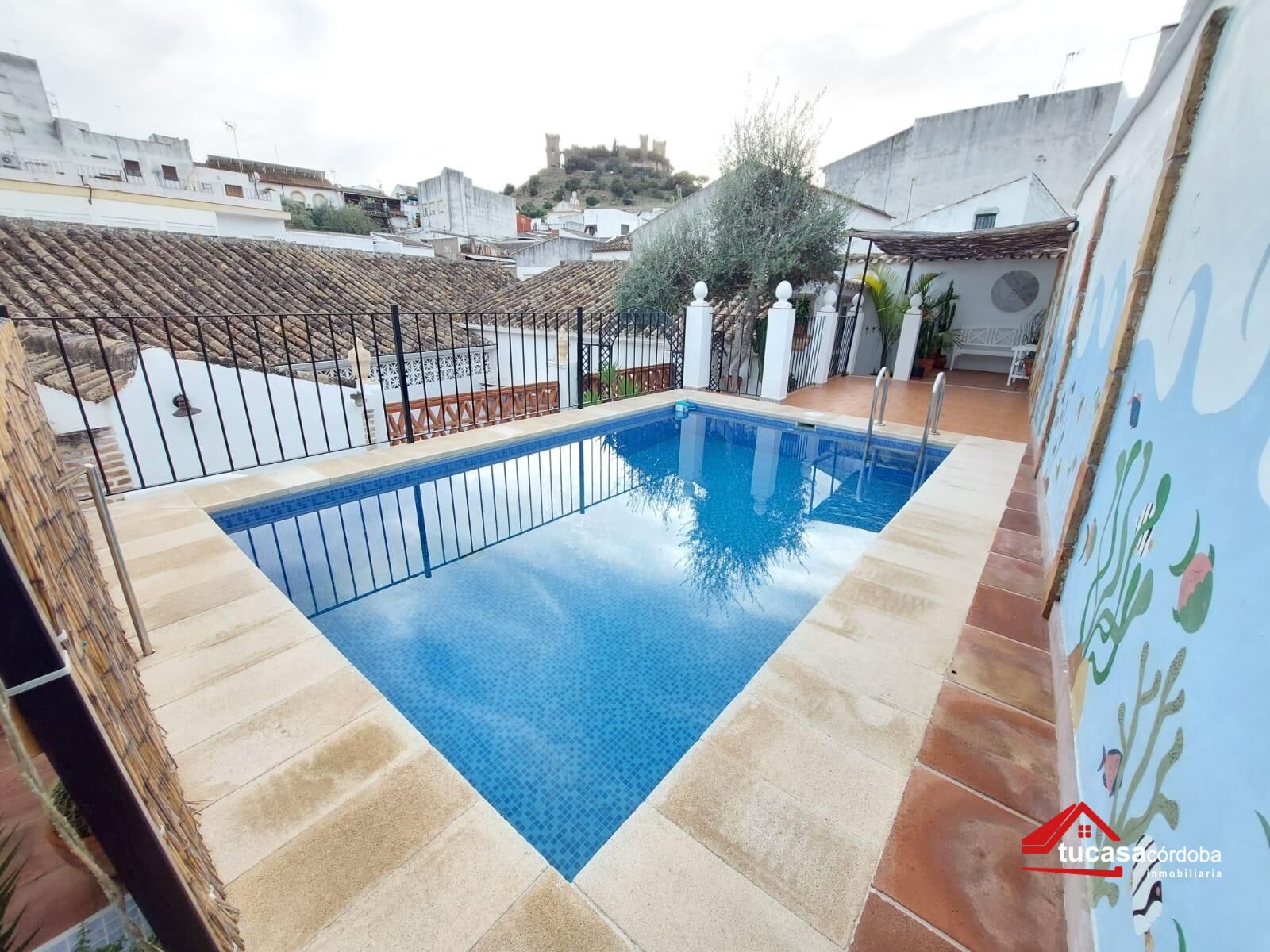 Swimming pool of House or chalet for sale in Almodóvar del Río  with Terrace, Storage room and Swimming Pool