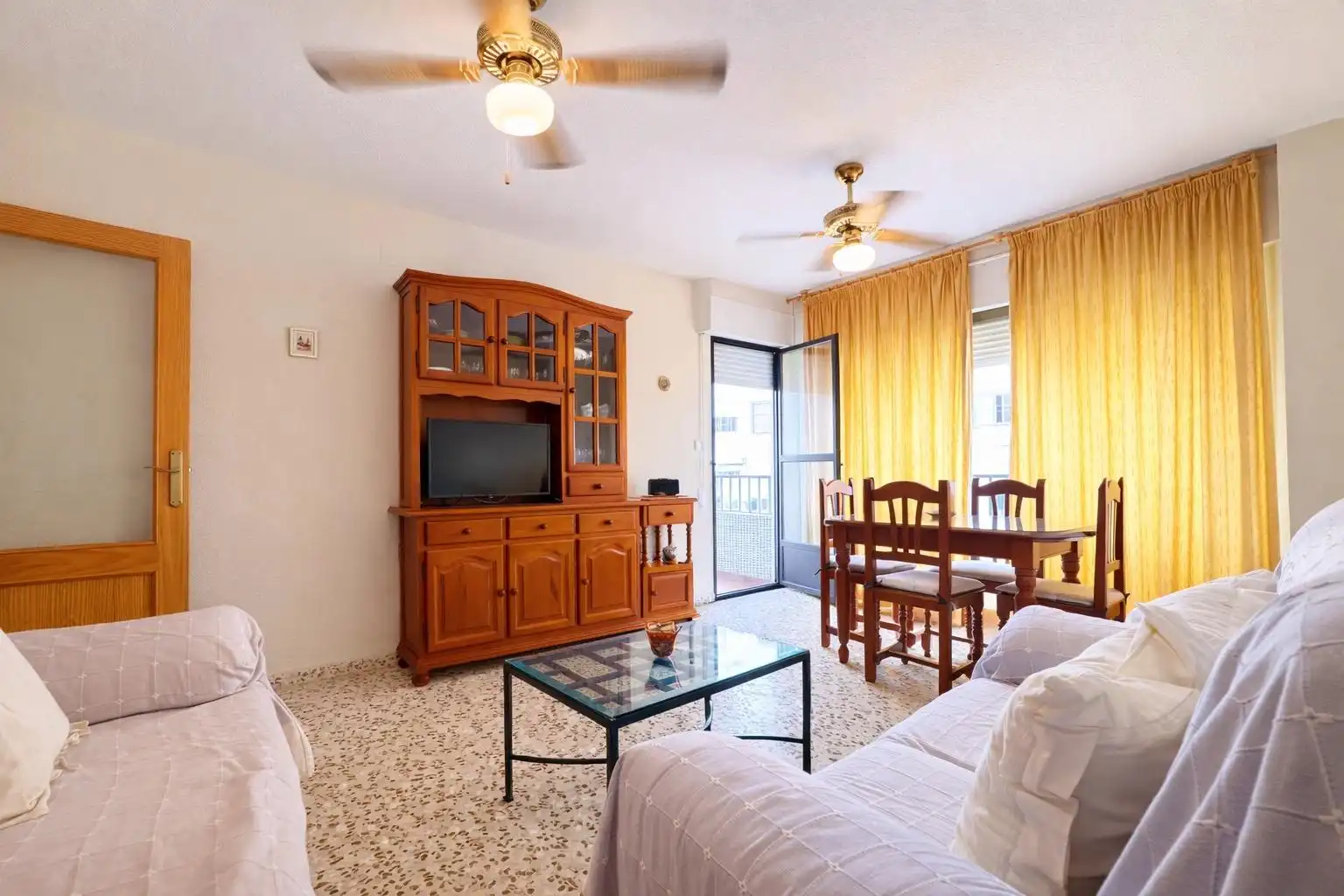 Sala de estar de Piso en venta en Rubite con Terraza