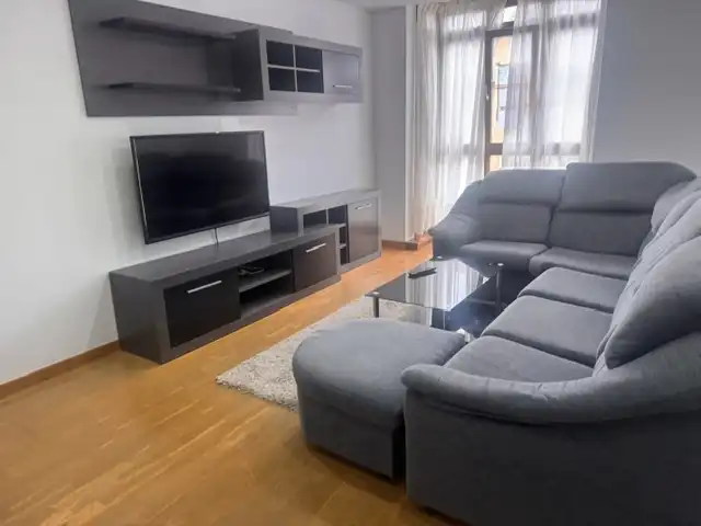 Living room of Apartments for sale in Vegadeo  with Heating, Parquet flooring and Furnished