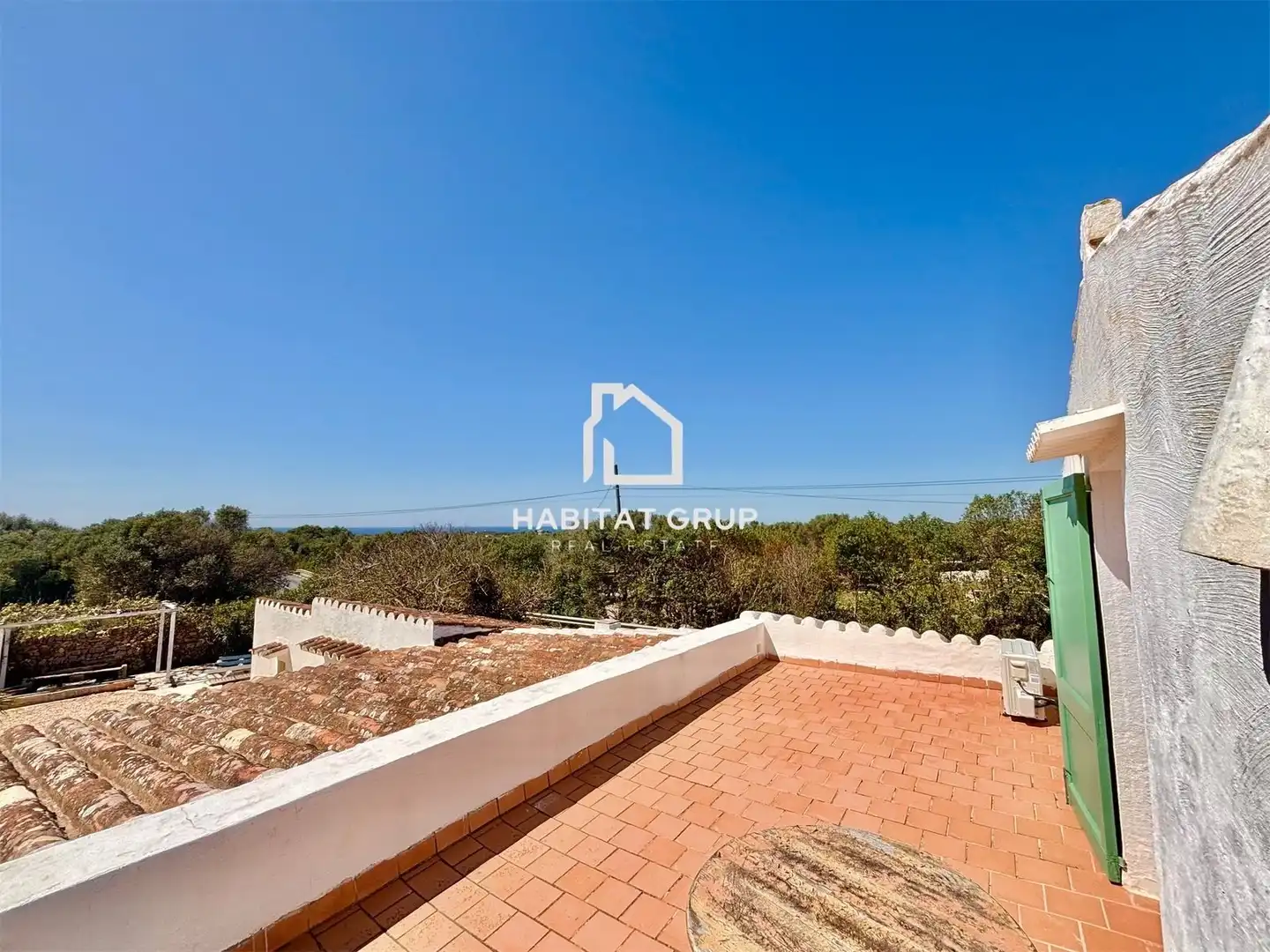 Terrasse von Haus oder Chalet zum Verkauf in Sant Lluís mit Klimaanlage, Heizung und Privatgarten