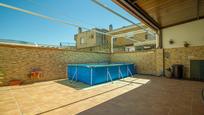 Swimming pool of Single-family semi-detached for sale in Talavera la Real  with Terrace and Balcony