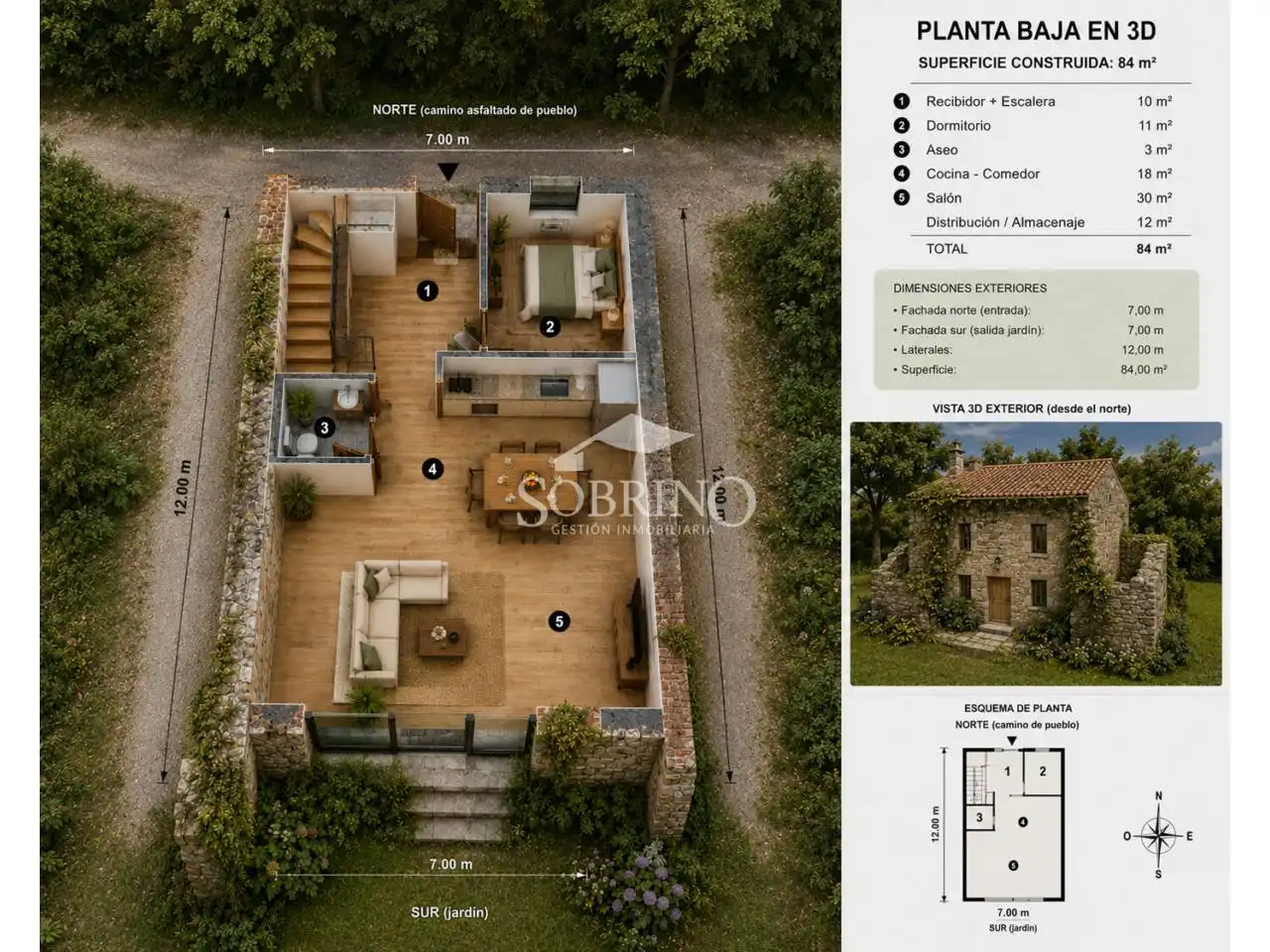 Casa o xalet en venda en Llanes