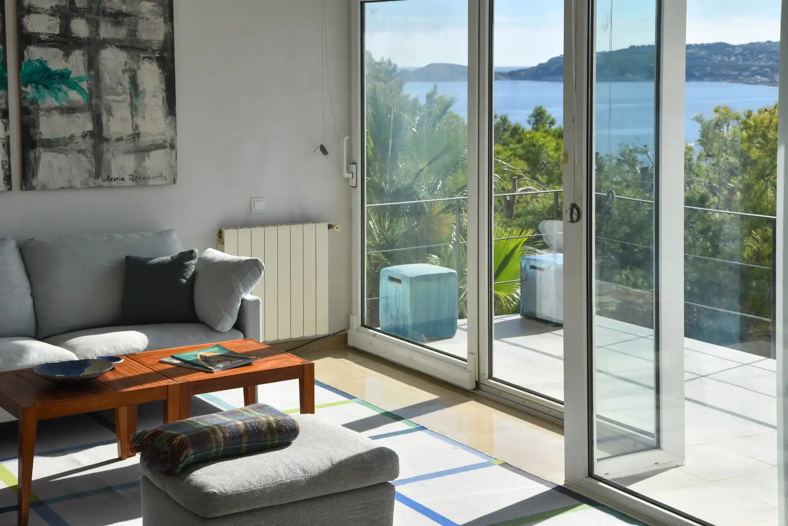 Sala d'estar de Casa o xalet en venda en Jávea / Xàbia amb Aire condicionat, Calefacció i Jardí privat