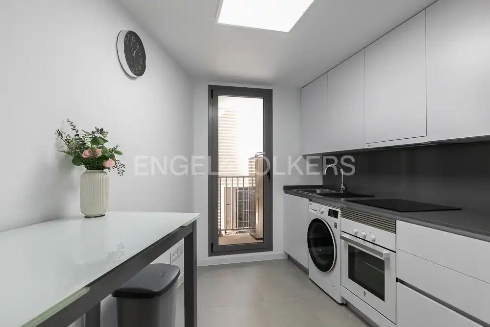 Kitchen of Flat for rent in Godella  with Air Conditioner, Heating and Swimming Pool