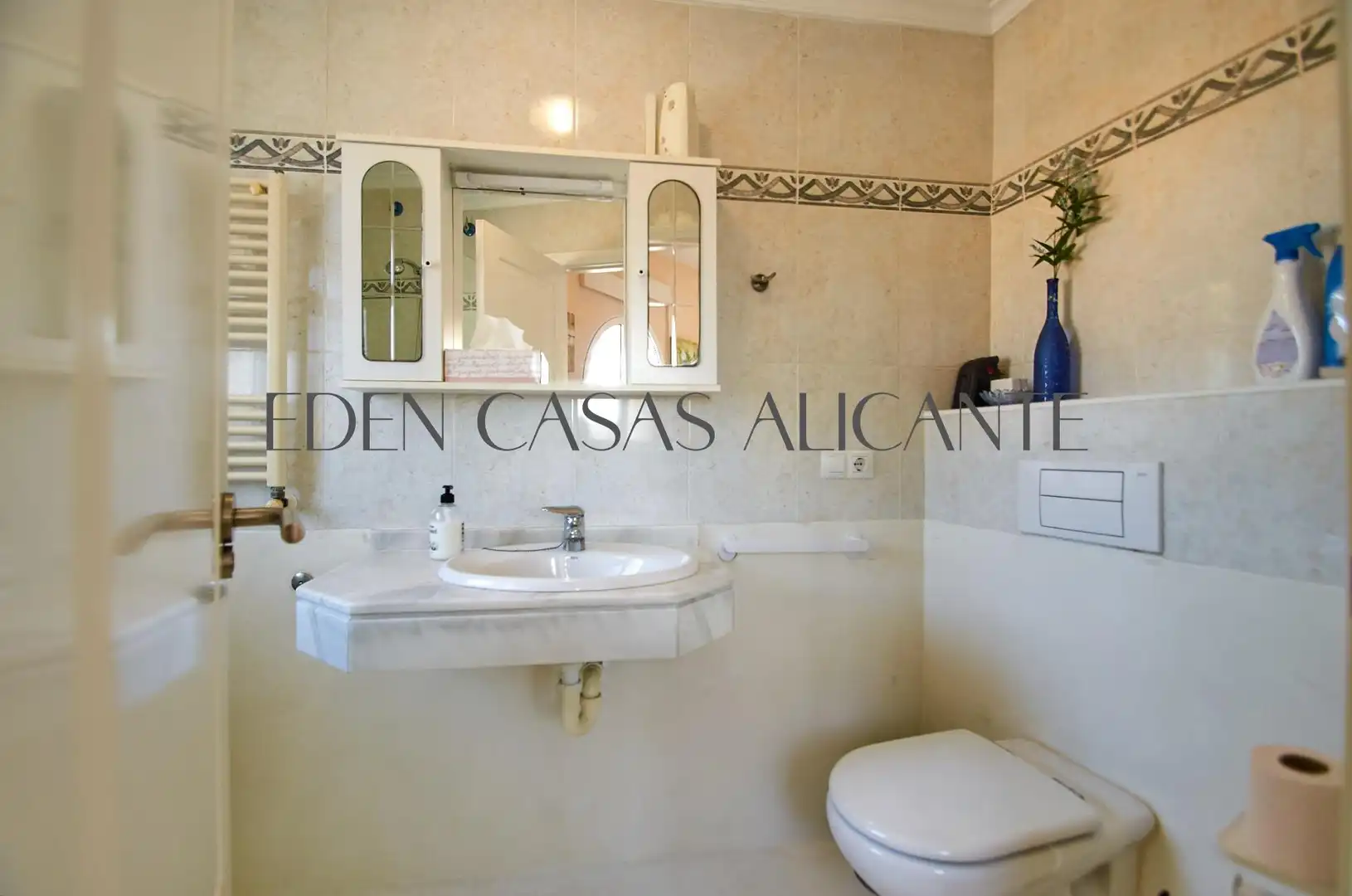 Baño de Casa o chalet en venta en Villajoyosa / La Vila Joiosa con Aire acondicionado, Jardín privado y Terraza