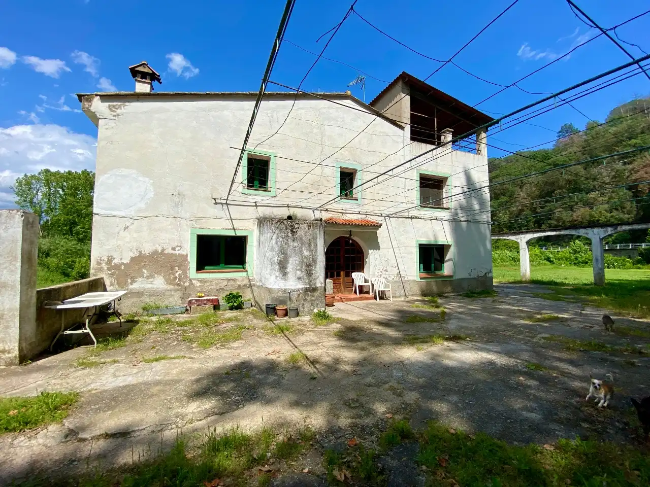 Vista exterior de Casa o xalet en venda en Sant Julià del Llor i Bonmatí amb Jardí privat, Terrassa i Traster