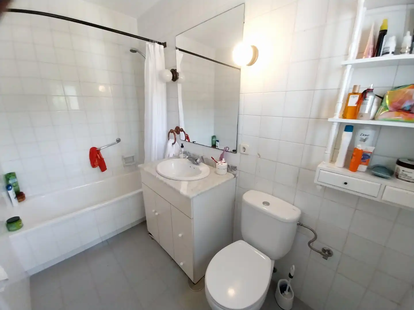 Bany de Casa o xalet de lloguer en Mijas amb Jardí privat, Terrassa i Moblat