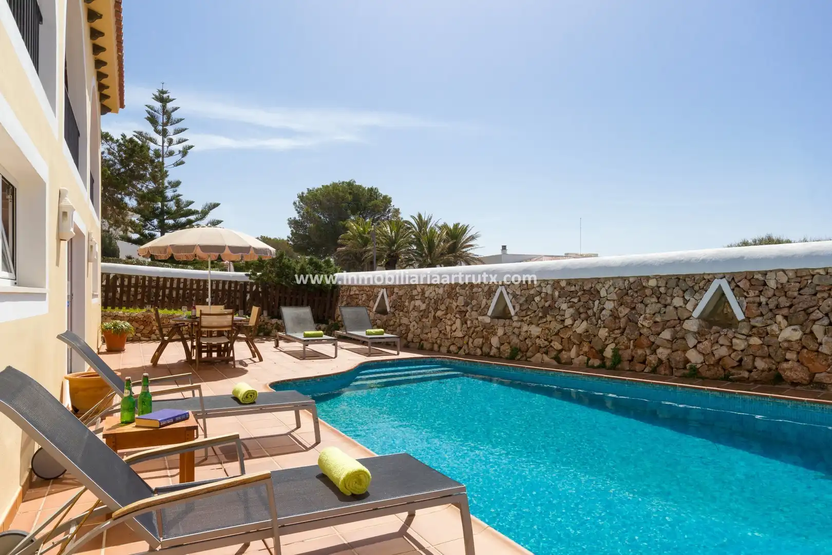 Piscina de Casa o xalet en venda en Ciutadella de Menorca amb Aire condicionat, Calefacció i Terrassa