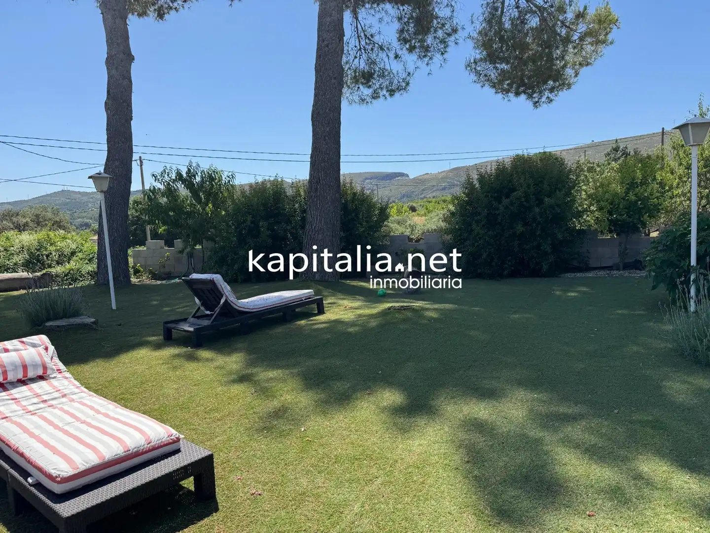 Garden of Apartments for rent in Ontinyent  with Air Conditioner, Heating and Swimming Pool