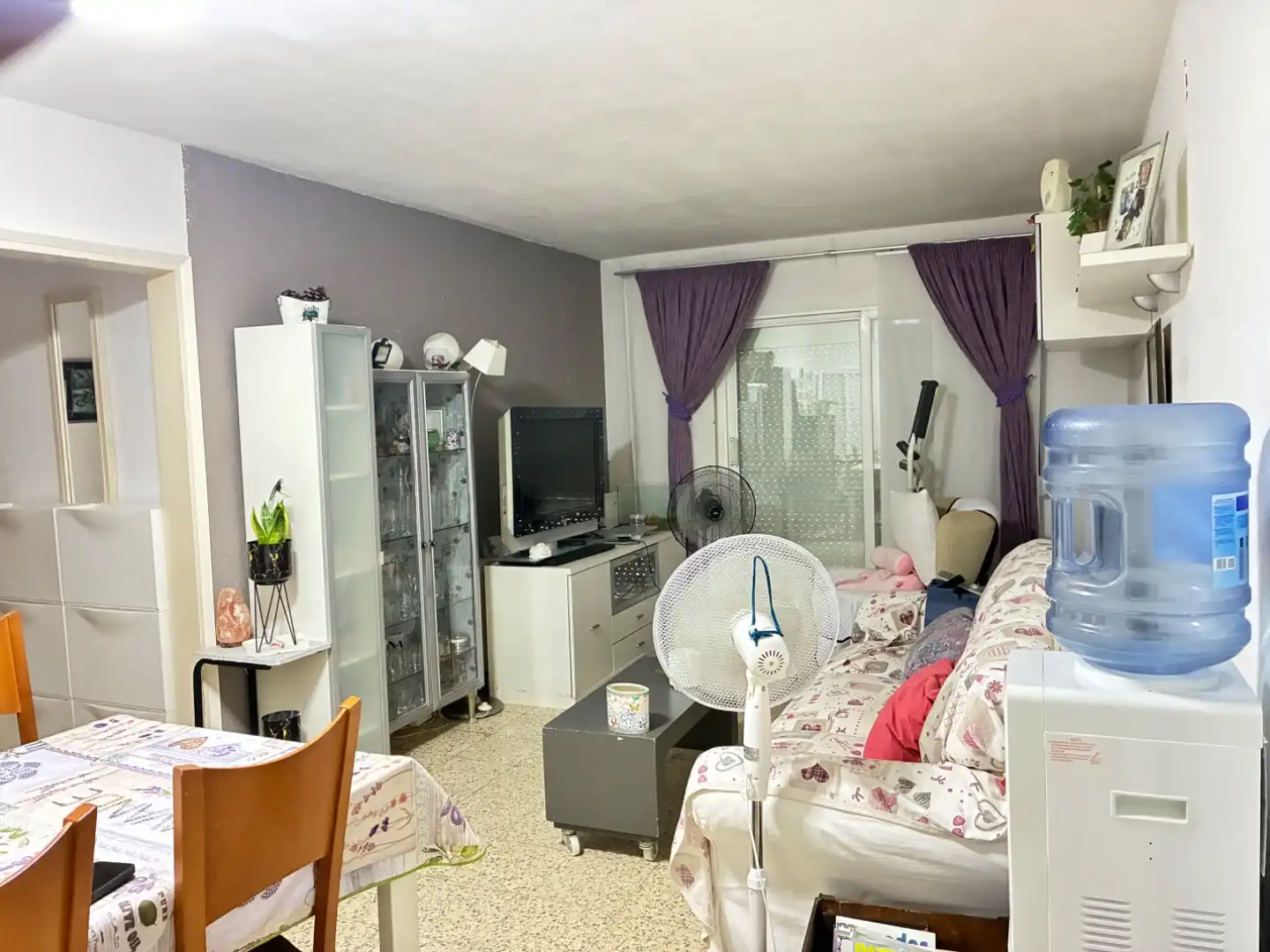 Wohnzimmer von Wohnung zum Verkauf in Terrassa mit Balkon