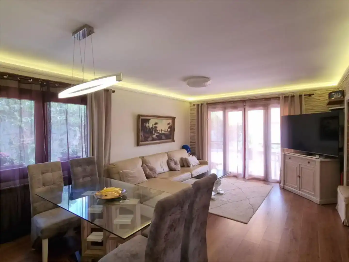 Sala de estar de Casa o chalet en venta en Calvià con Aire acondicionado, Jardín privado y Parquet