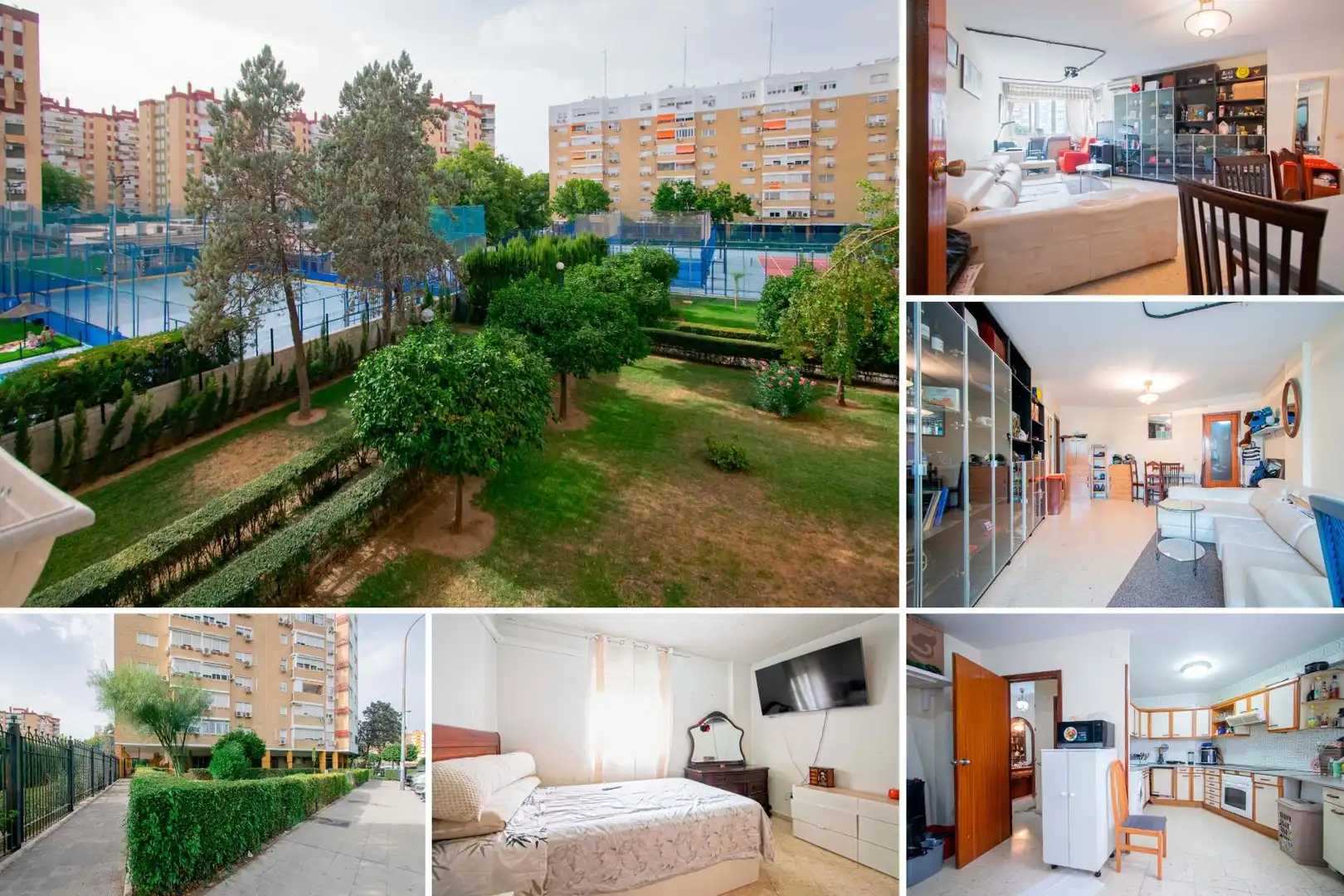 Vista exterior de Pis en venda en Sevilla amb Aire condicionat, Calefacció i Piscina comunitària