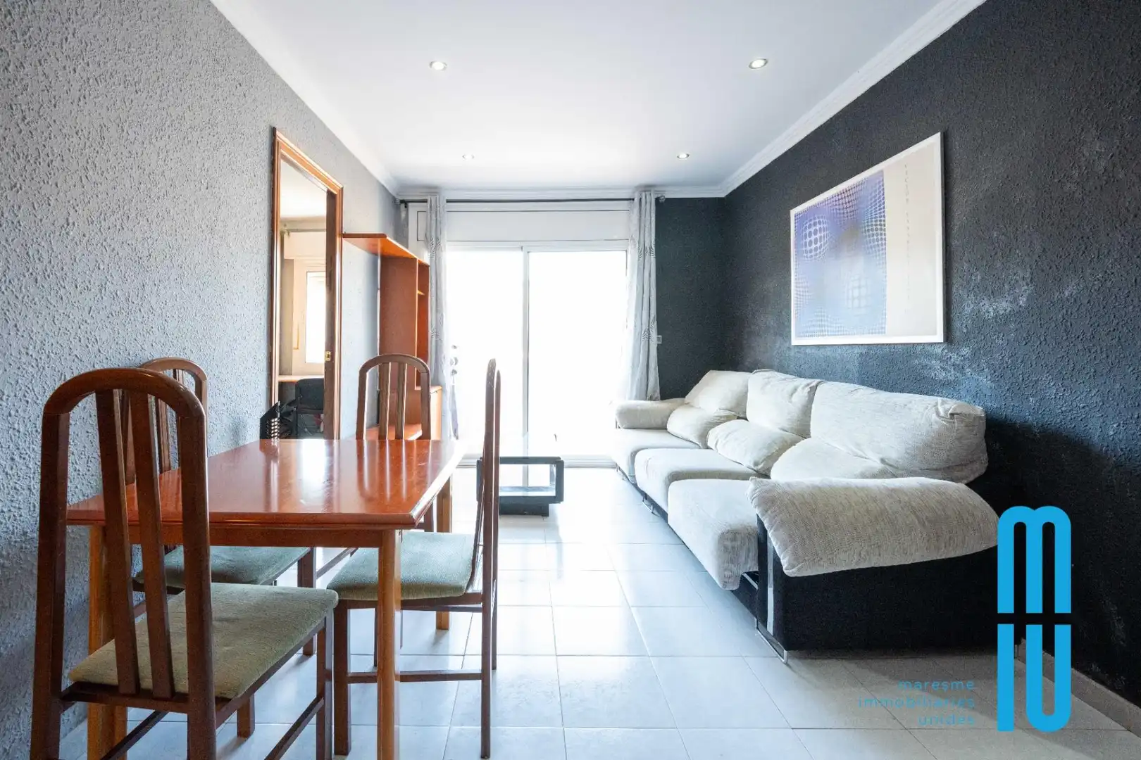 Sala d'estar de Pis en venda en Canet de Mar