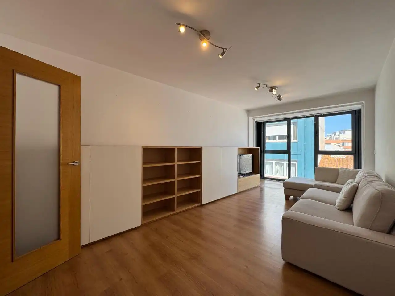 Sala d'estar de Pis en venda en A Coruña Capital  amb Calefacció i Traster