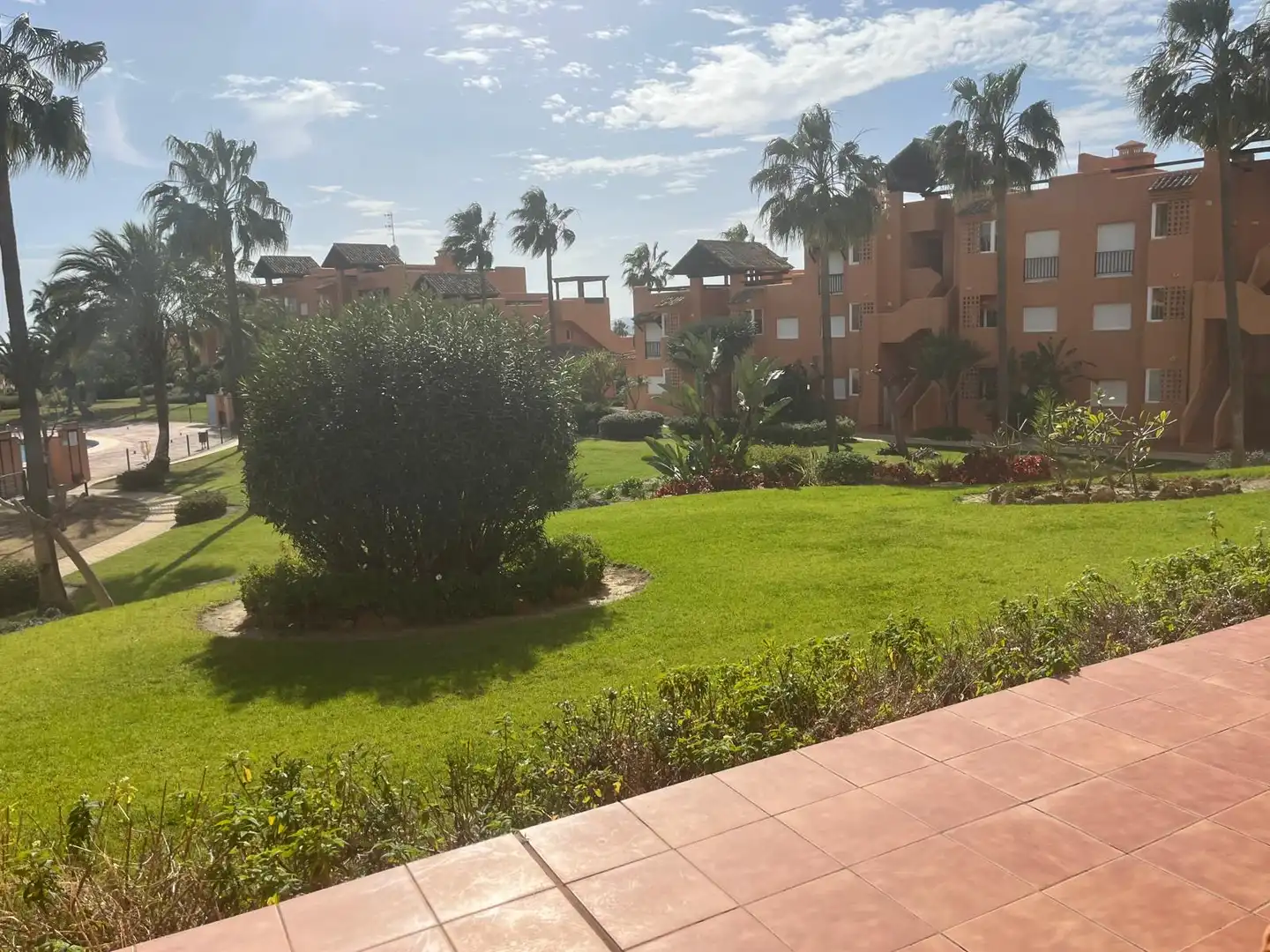 Jardín de Apartamento de alquiler en Casares con Aire acondicionado, Terraza y Amueblado