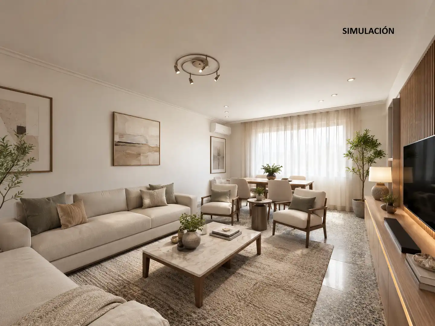 Sala de estar de Piso en venta en Ontinyent con Calefacción y Trastero