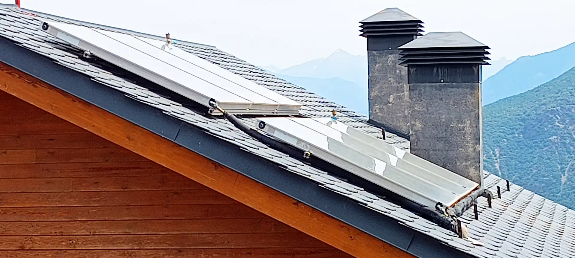 Exterior view of Detached homes for sale in Sort  with Heating, Parquet flooring and Terrace