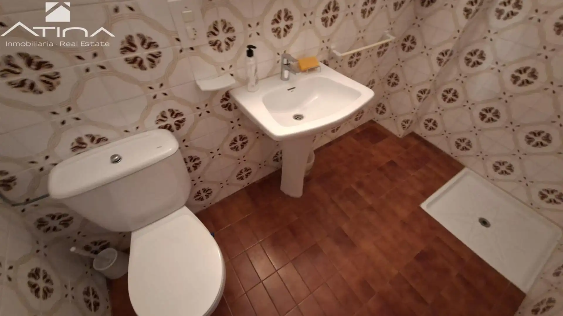 Bathroom of Flat for sale in Piles  with Air Conditioner and Balcony